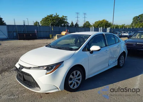 2020 Toyota Corolla Le from USA, damaged, VIN JTDEPRAE5LJ001224